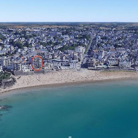 Appartement les pieds dans l'eau - Résidence sur la plage Saint-Malo Extérieur photo