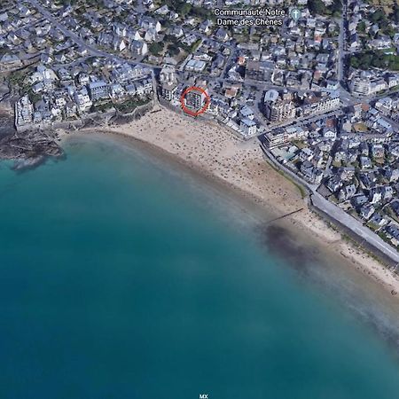 Appartement les pieds dans l'eau - Résidence sur la plage Saint-Malo Extérieur photo